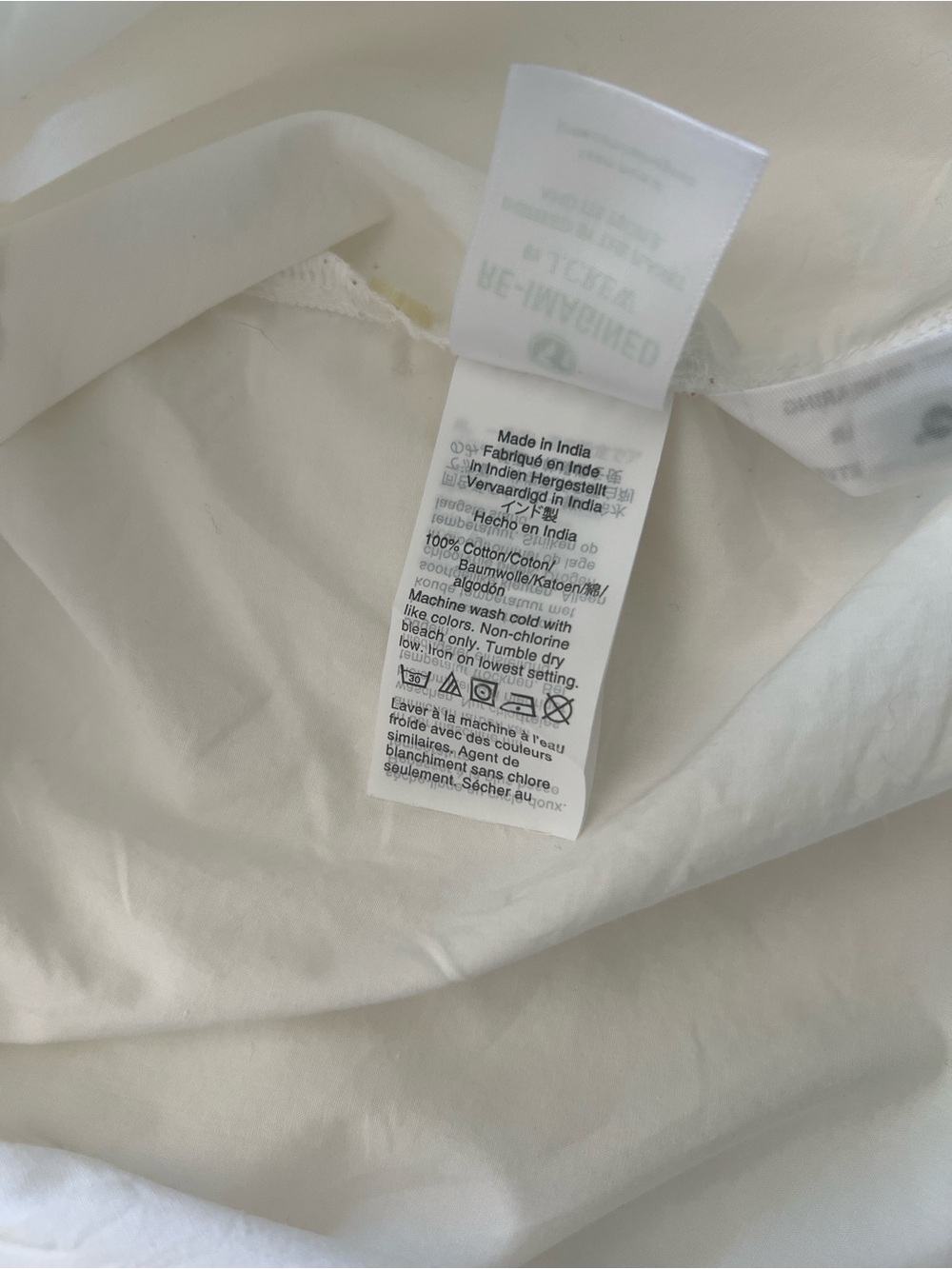 J. Crew White Ruffle-Trim Button Front Shirt - Picture 4 of 12